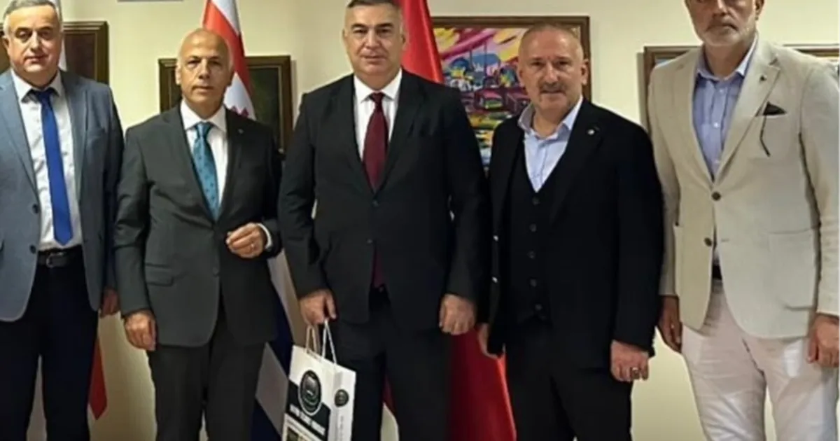 Artvin Borsası’ndan Batum Başkonsolosluğu’na ziyaret