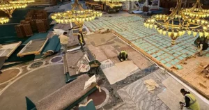 Bağlantı Başkanlığı Dezenformasyonla Gayret Merkezi, Ayasofya-i Kebir Camii’ndeki onarım sırasında