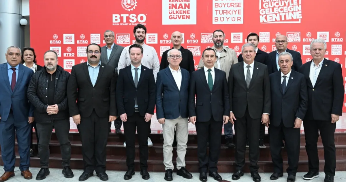 BTSO, Özbekistan Büyükelçisi Khaydarov’u ağırladı