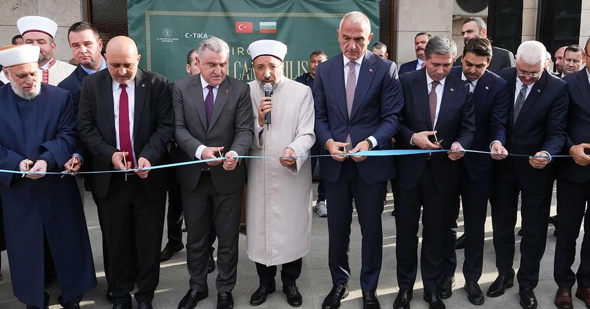 Bulgaristan’da Kırcaali Yeni Cami ve Külliyesi törenle açıldı