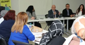 Bursa Nilüfer Belediye Başkanı Şadi Özdemir, ilçede faaliyet gösteren mahalle