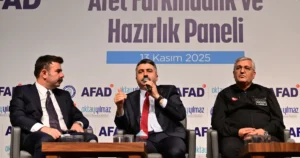 Bursa'da Yıldırım Belediyesi, AFAD iş birliğiyle düzenlenen panelde, kentsel dönüşüm