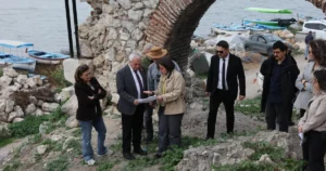 Bursa'da Nilüfer’in 2 bin yıllık tarihini barındıran Gölyazı’daki antik tiyatro