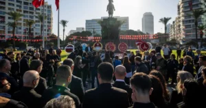 CHP İzmir Vilayet Örgütü, Ulu Lider Mustafa Kemal Atatürk’ün sonsuzluğa