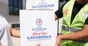 Toplumsal yardıma muhtaç vatandaşlara yönelik besin dayanaklarını kesintisiz sürdüren Denizli