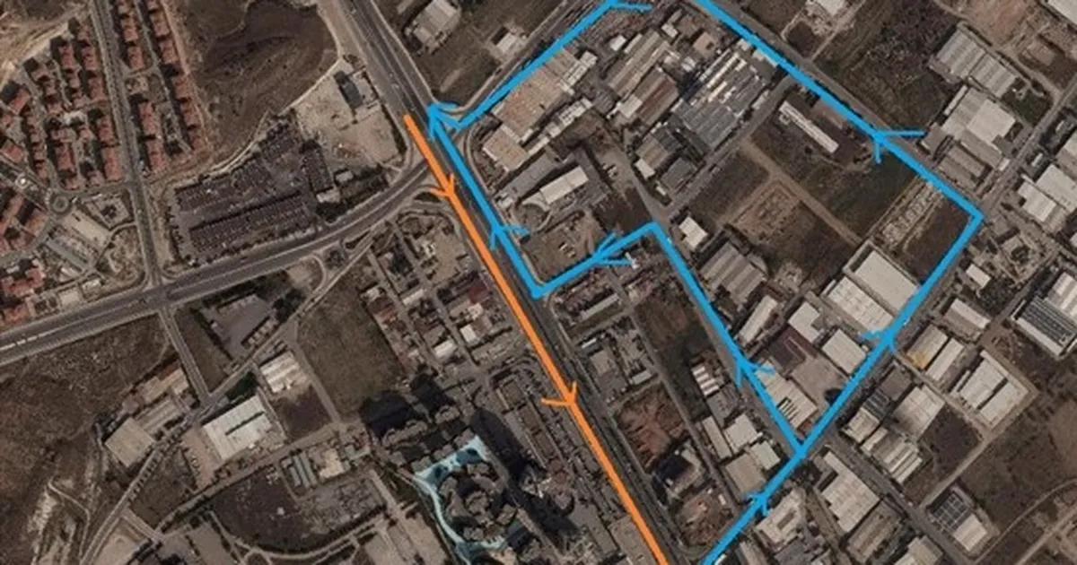 Denizli’de üst geçit çalışmalarında yeni etap