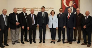 Demokrat Parti Genel Lideri Gültekin Uysal, Eskişehir Büyükşehir Belediye Başkanı