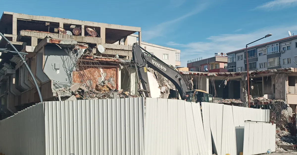 Edirne’de Ali Paşa Çarşısı’nda yıkım çalışmaları başladı