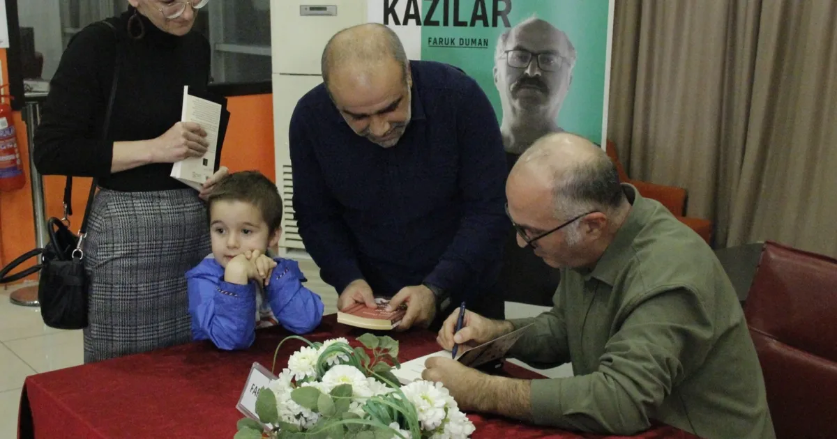 Faruk Duman Nilüfer’de “Edebi Kazılar”a konuk oldu