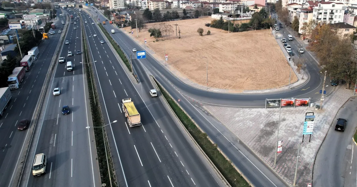 Gebze Eski Hal Kavşağı hizmete girdi