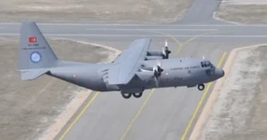 Milli Savunma Bakanlığı, Azerbaycan’dan Türkiye’ye gelmek üzere havalanan C130 tipi