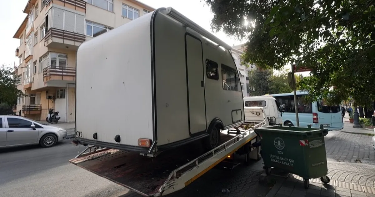 İstanbul Maltepe’de karavanlara zapturapt!