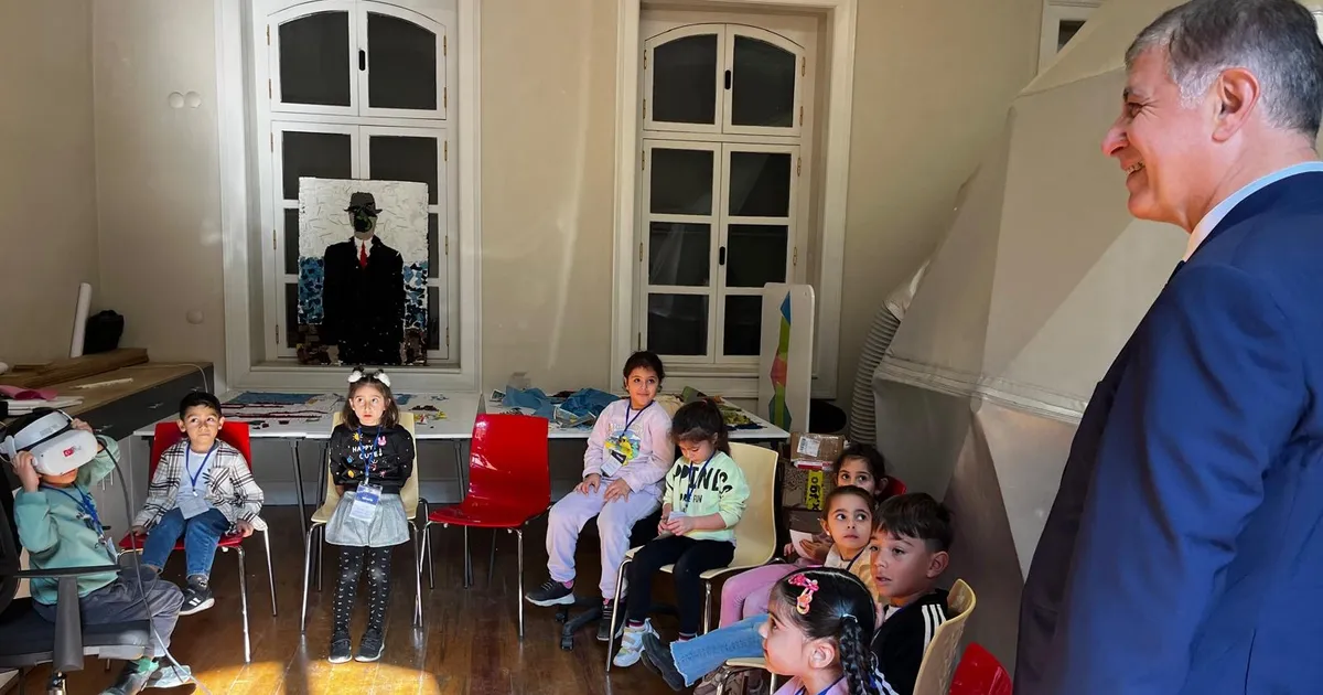 İzmir’de Başkan Tugay’dan çocuklara: ”Her şey sizin için”