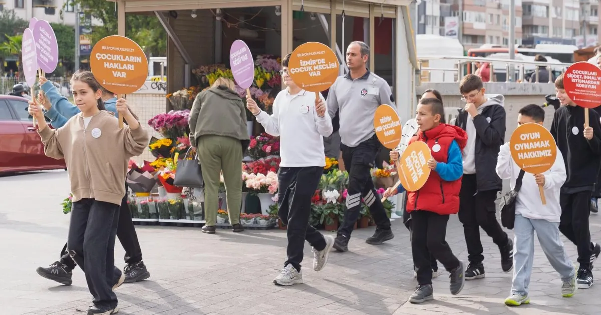 İzmir’de çocukların sesi var