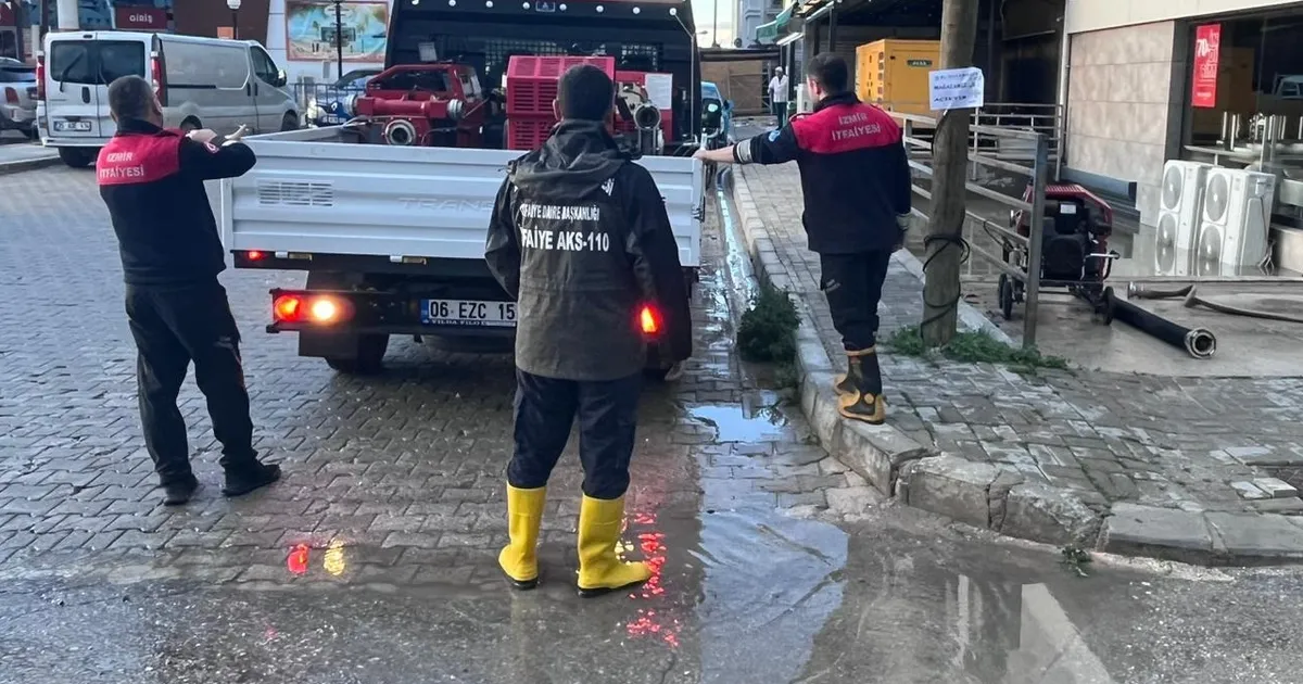 İzmir’de erken önlemler taşkını önledi