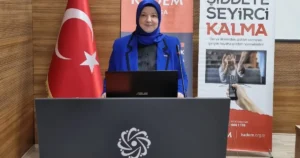 25 Kasım Bayana Yönelik Şiddetle Milletlerarası Gayret Günü kapsamında açıklama