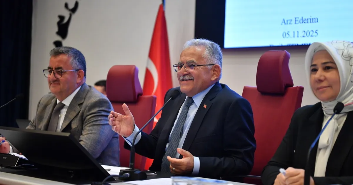 Kayseri Büyükşehir Meclisi’nden Büyükkılıç’a ‘su’ teşekkürü