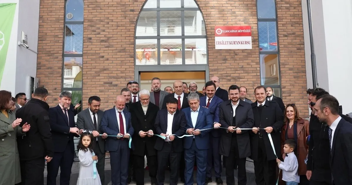 Kayseri Kocasinan’ın Erkilet Kur’an kursu açıldı