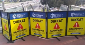 Kocaeli Büyükşehir Belediyesi, kent genelindeki yürüyen merdivenlerin periyodik bakım ve