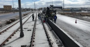 Konya Büyükşehir Belediyesi, Adliye-Şehir Hastanesi- Stadyum tramvay çizgisi inşaatında trafiği