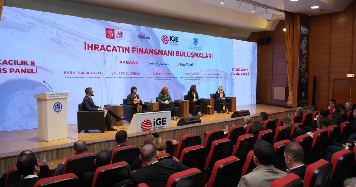 Konya’da “İhracatın Finansmanı Buluşmaları” gerçekleştirildi