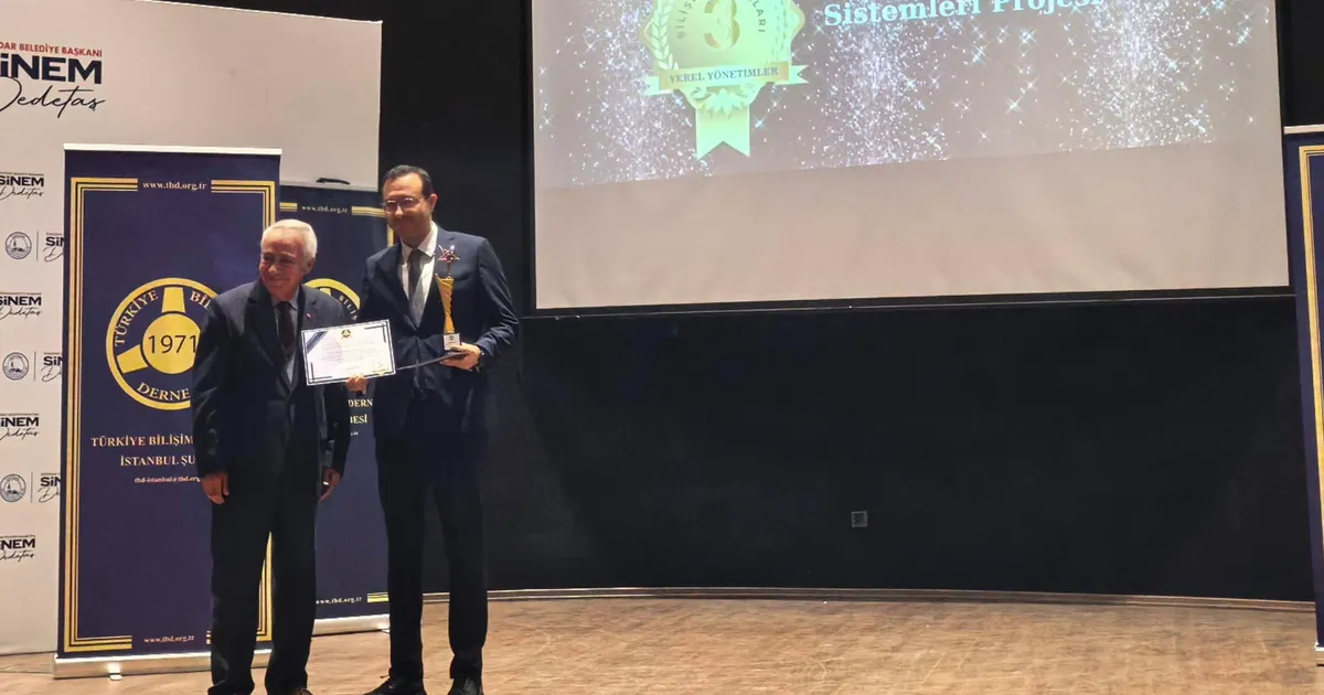 Konya’nın yerli projesi CBS’ye ‘bilişim’ ödülü