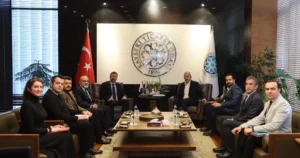 Kayseri Ticaret Odası (KTO), Çek Cumhuriyeti’nin Ankara Büyükelçisi Petr Stepanek’i
