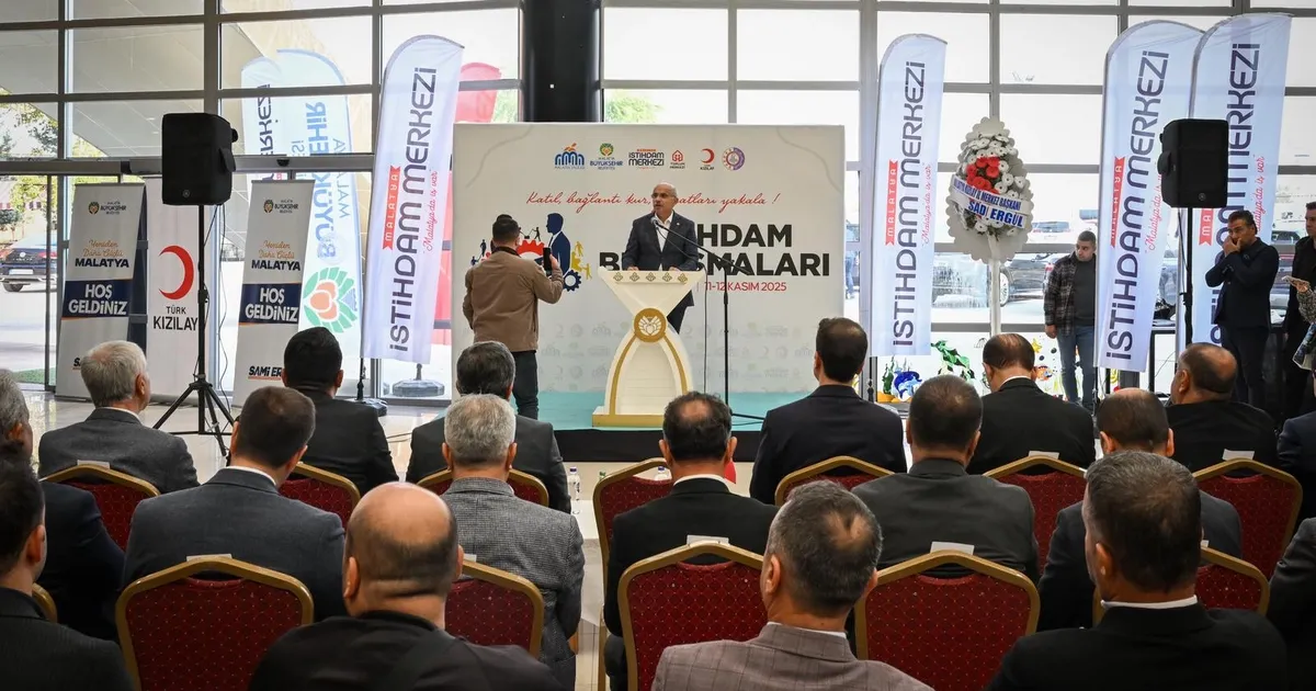 Malatya İstihdam Fuarı kapılarını açtı