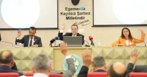 Manisa Büyükşehir Belediyesi’nin Kasım Ayı Meclis Toplantısı’nın ikinci oturumunda yapılan