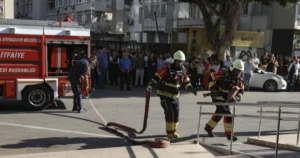Mersin Büyükşehir Belediyesi Ana Hizmet Binası’nda, muhtemel acil durumlara karşı