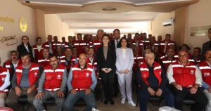 Muğla Büyükşehir Belediyesi, afetlere hazırlık kapsamında 13 ilçedeki 574 muhtara