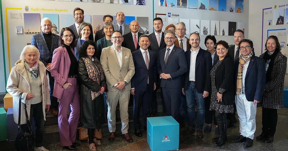 Nevşehir ve Pforzheim kardeşliğinde 25. yıl buluşması