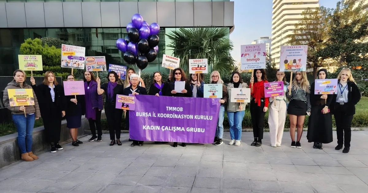 TMMOB Bursa İKK Kadın Çalışma Grubu’ndan farkındalık çağrısı