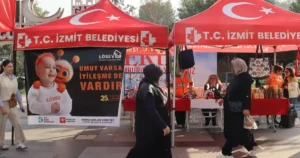 İzmit Belediyesi, LÖSEV iş birliğiyle 2-8 Kasım Lösemili Çocuklar Haftası