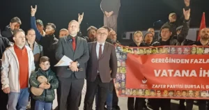 Zafer Partisi Bursa Vilayet Lideri Cihat Gazi, İmralı’da gerçekleştiği öne