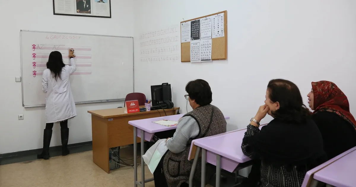 Ankara Keçiören’de her yaşa okuma yazma desteği