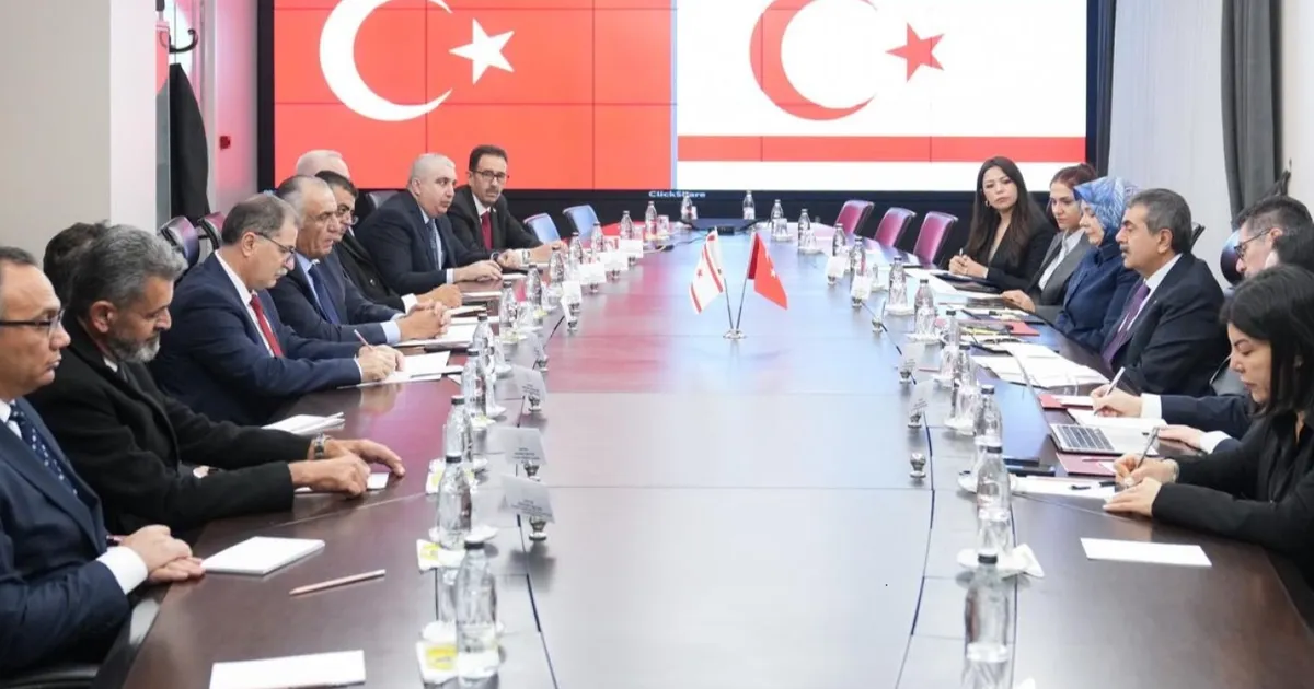 Milli Eğitim Bakanı Yusuf Tekin'in Kuzey Kıbrıs Türk Cumhuriyeti (KKTC)