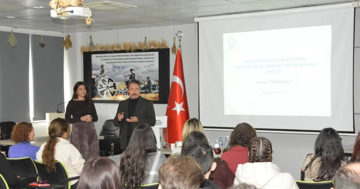 Balıkesir’de gençler aromatik bitkileri BAÇEM’de tanıdı