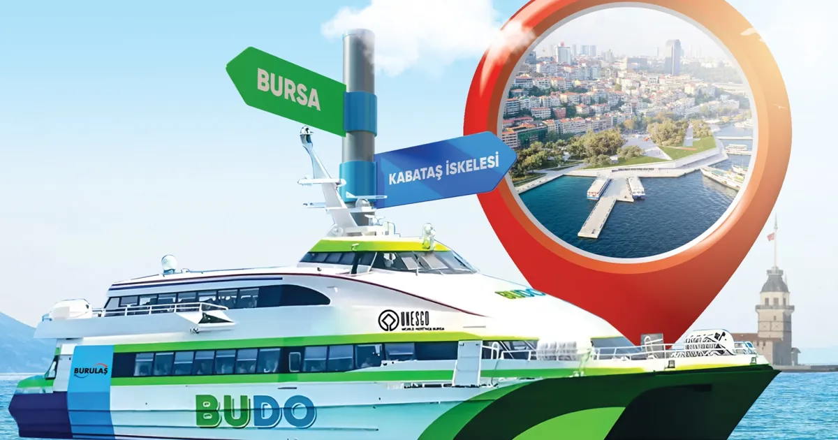 BUDO İstanbul seferlerinde Kabataş dönemi başlıyor