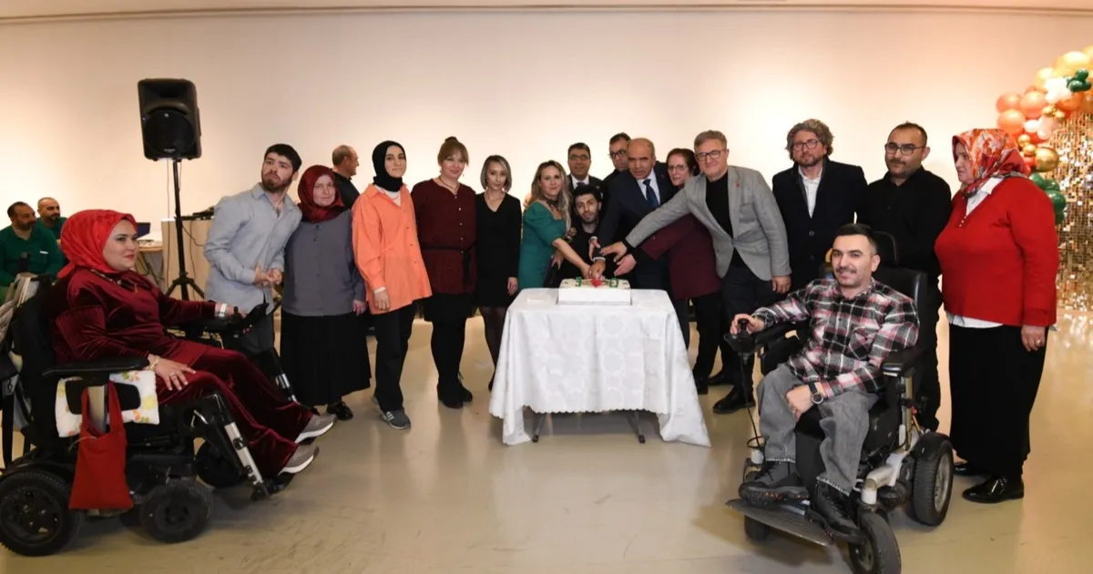 Bursa Osmangazi’de kalpleri ısıtan yeni yıl buluşması