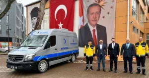 Bursa'da Yenişehir Belediye Başkanı Ercan Özel tarafından başlatılan Hasta Nakil