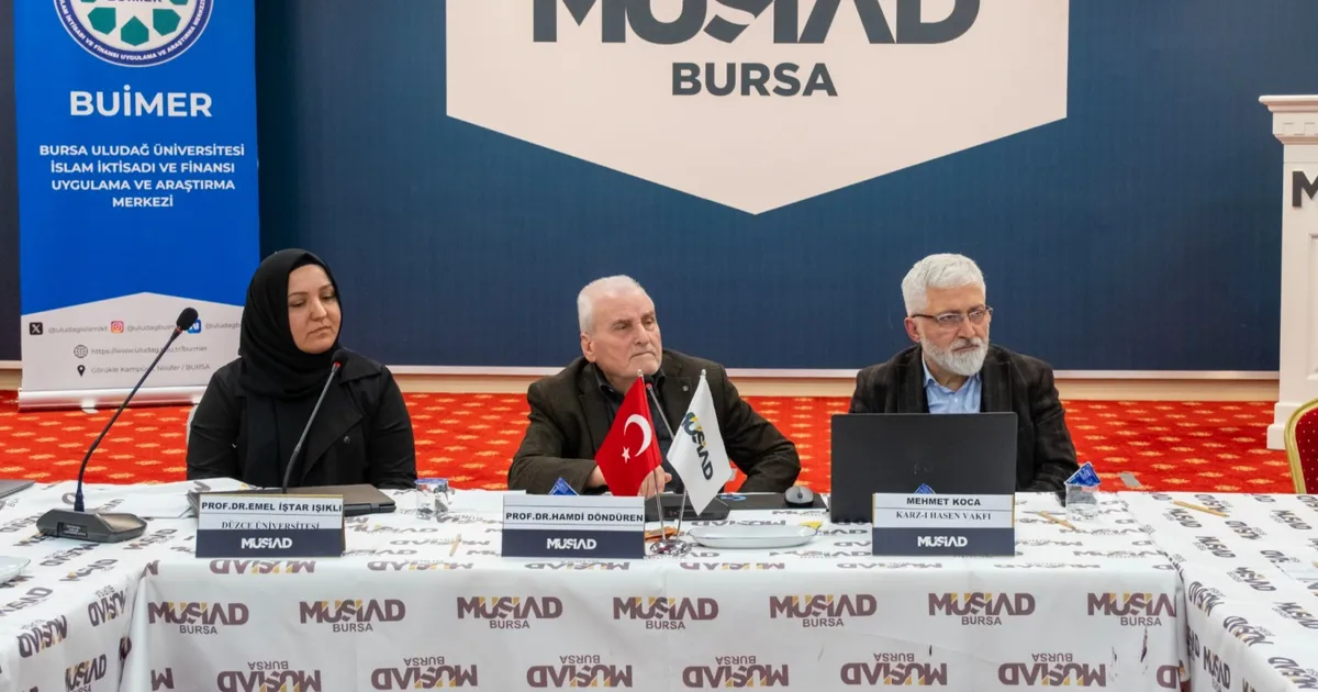 Bursa Uludağ Üniversitesi (BUÜ) ve MÜSİAD Bursa iş birliğiyle düzenlenen