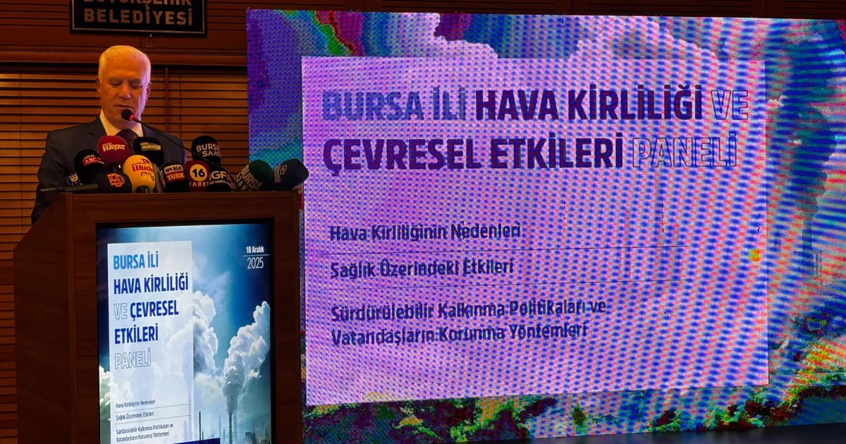 Bursa’da hava kirliliği alarmı! “Temiz hava gelecek kuşaklara borcumuz”