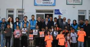 Trabzon Büyükşehir Belediye Başkanı Ahmet Metin Genç, Şalpazarı Simenli İlköğretim
