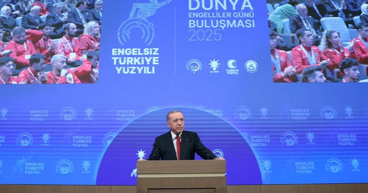 Cumhurbaşkanı Erdoğan: Engelli vatandaşlarımız için 23 yılda tarihi adımlar attık