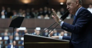 Partisinin TBMM'deki küme toplantısında konuşan Cumhurbaşkanı ve AK Parti Genel