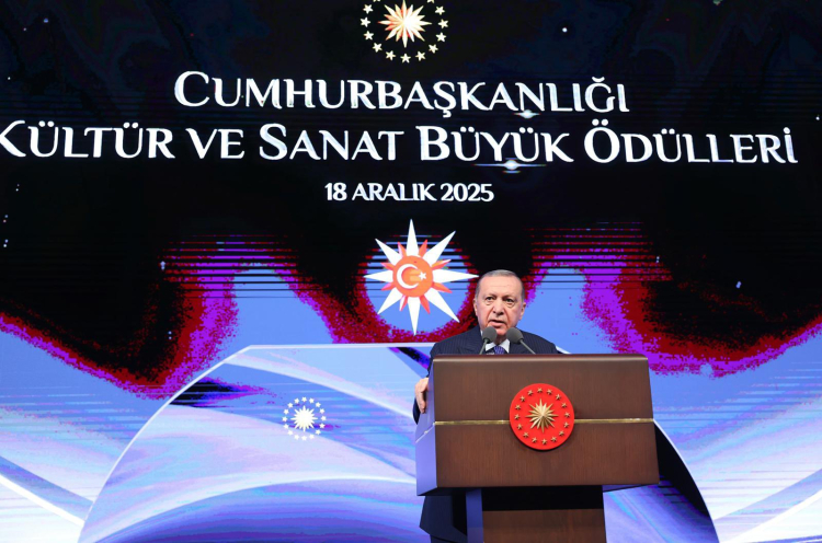 Cumhurbaşkanlığı büyük ödülleri sahiplerini buldu… Erdoğan’dan kültür ve sanat vurgusu