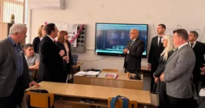 Kardeş Okul Projesi çerçevesinde Bulgaristan’ın Kirkovo ilçesine gerçekleştirilen ziyarette, öğrenci