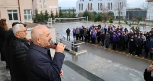 Gebze Kaymakamı Mehmet Ali Özyiğit, Belediye Başkanı Zinnur Büyükgöz ve