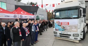Gebze'den Sudan'a uzanan "Kardeş Eli" yardım kampanyası kapsamında hazırlanan 10